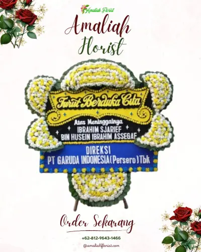 Papan Bunga Duka di Payangan