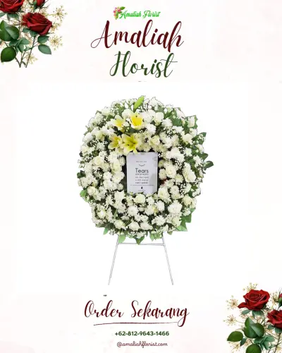 Krans Bunga Duka Cita di Payangan